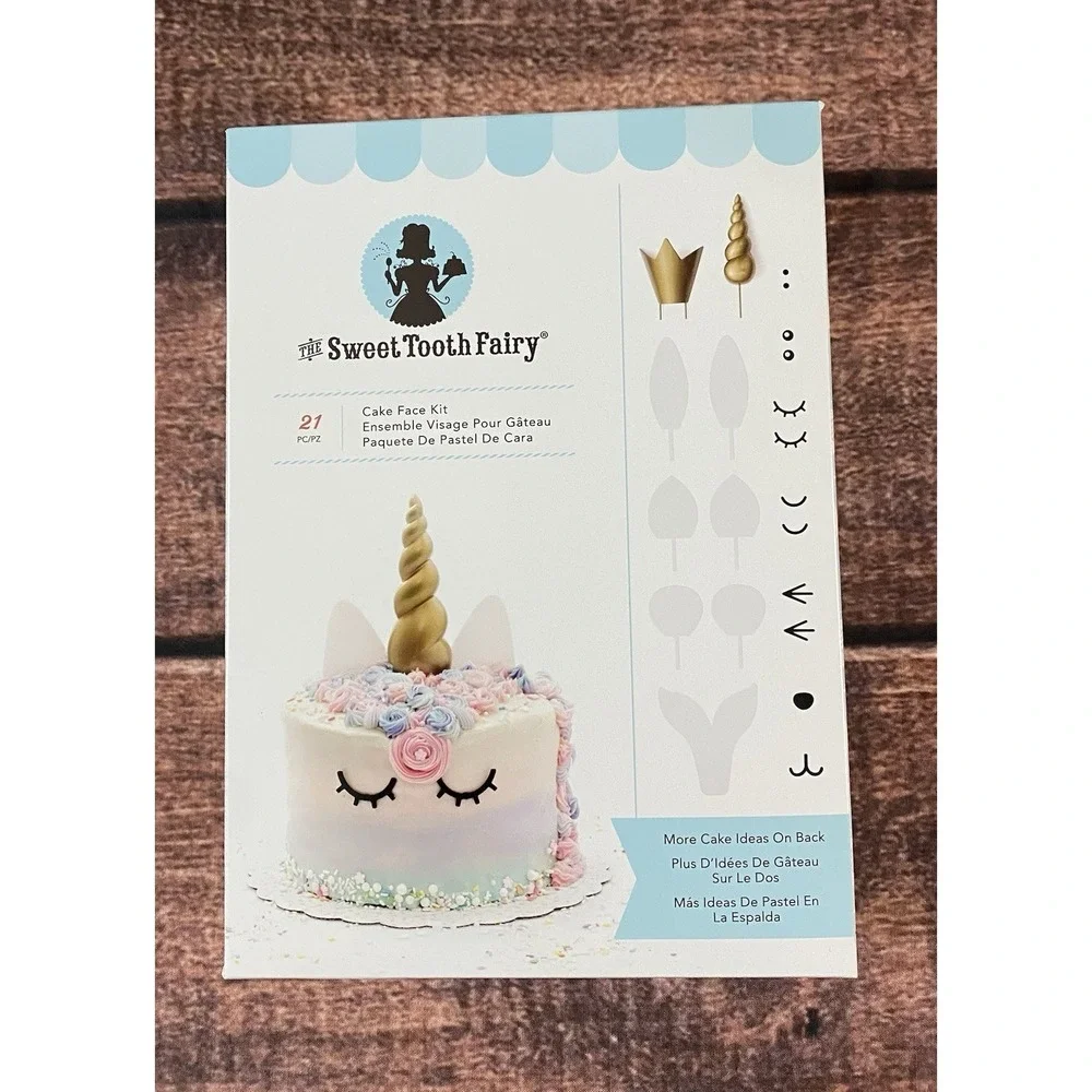 The Sweet Tooth Fairy Cake Face Kit 21 Piece By American Crafts